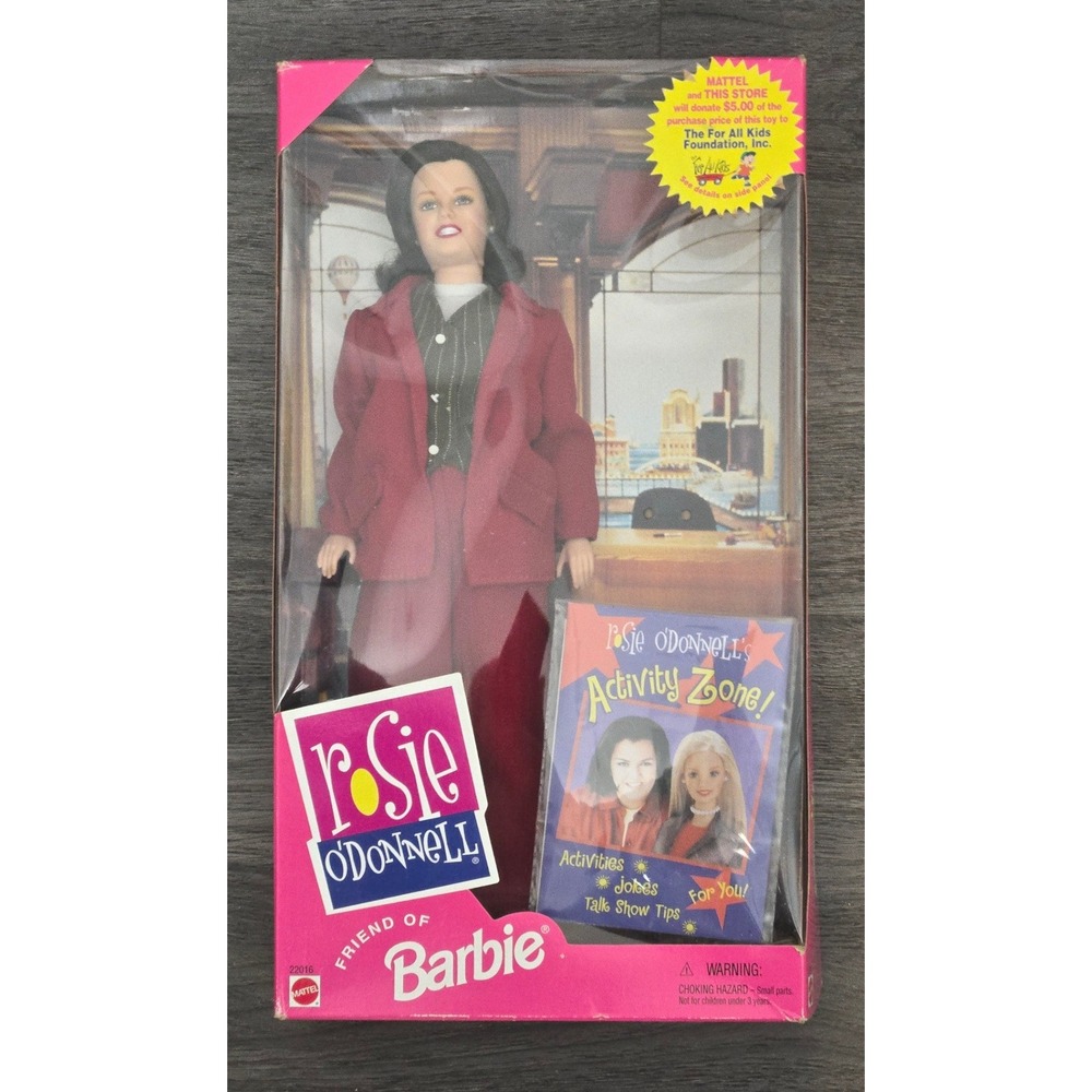 1999 Mattel Rosie‎ O'Donnell Friend of Barbie Doll - NRFB
